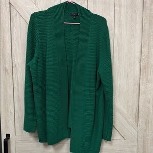 Talbots Emerald Green Cardigan Sweater